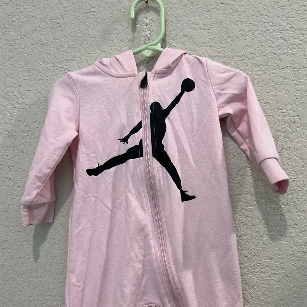 Jordan one piece hoodie Baby